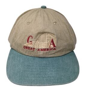 GA Greta America Slideback Baseball Cap Multicolor One Size Paramount Parks